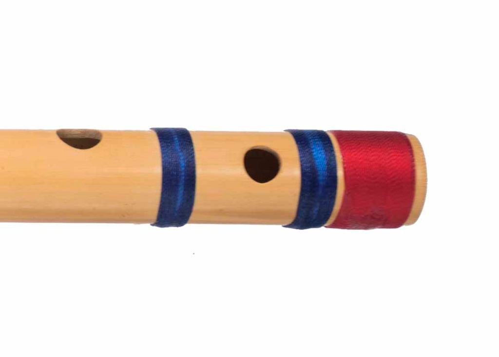 Kanha Flutes D Scale Sharp Medium Assam Bamboo Flute Musical Instrument